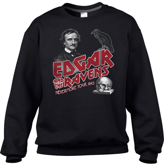 Unisex Edgar and the Ravens Nevermore Tour Sweatshirt - Edgar Allan Poe