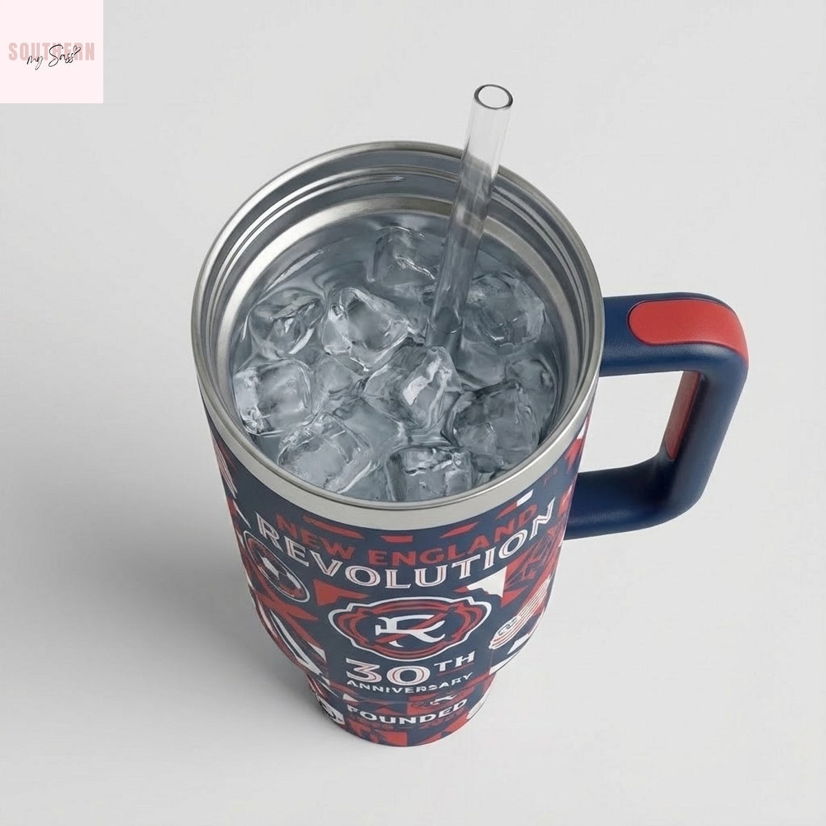 New England Revolution 30th Anniversary Tumbler