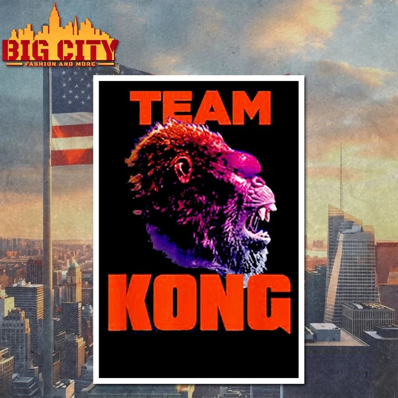 Official 2026 Team Kong Godzilla vs Kong T-shirt