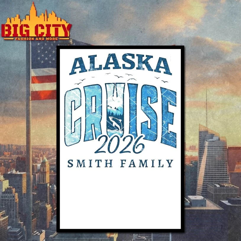 Official Alaska Cruise 2026 Smith Family T-Shirt
