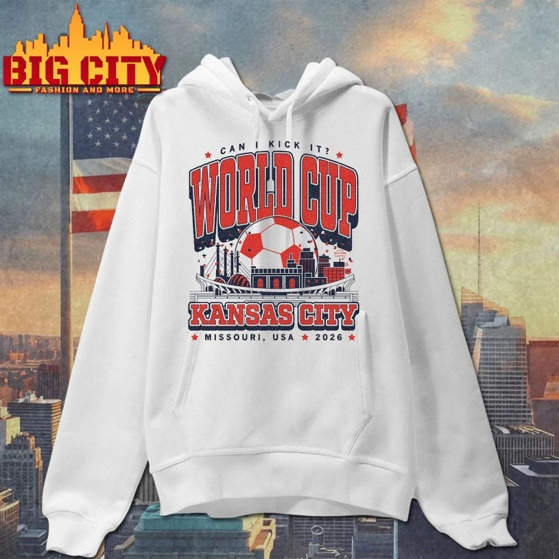 Official Can I kick it World Cup Kansas City Skyline T-shirt
