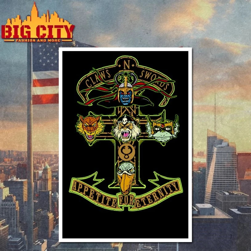 Official Claws N Swords Appetite For Eternity T-shirt