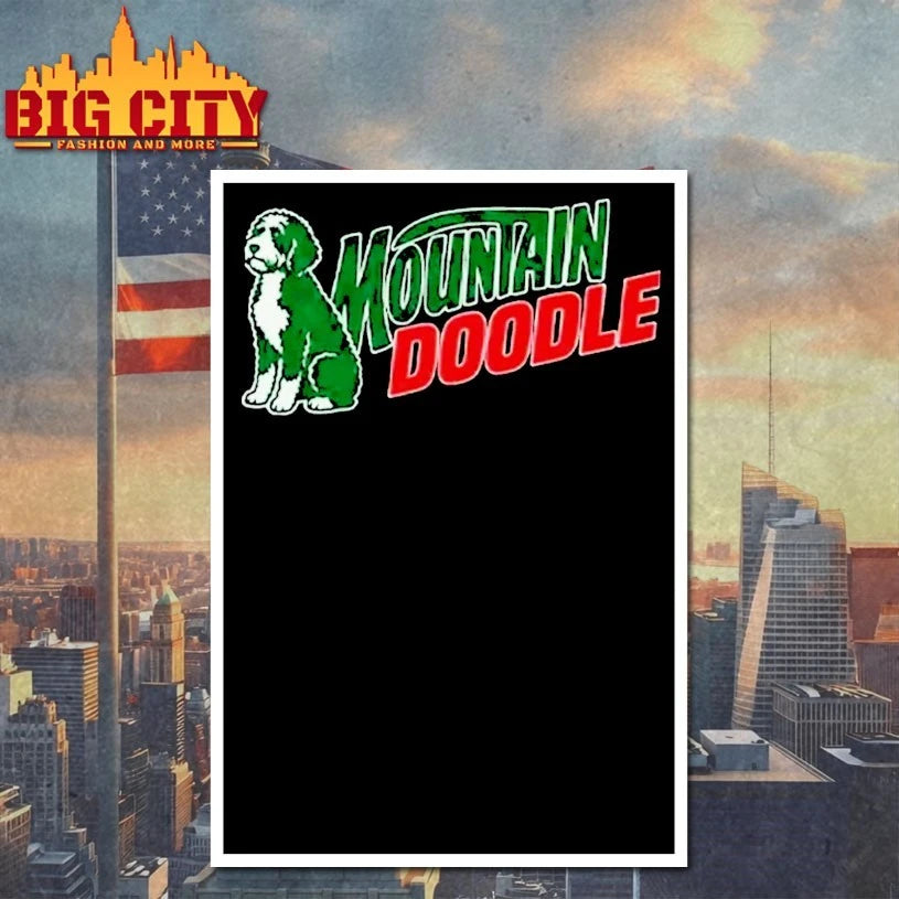 Official Dog Mountain Doodle Mountain Dew T-shirt