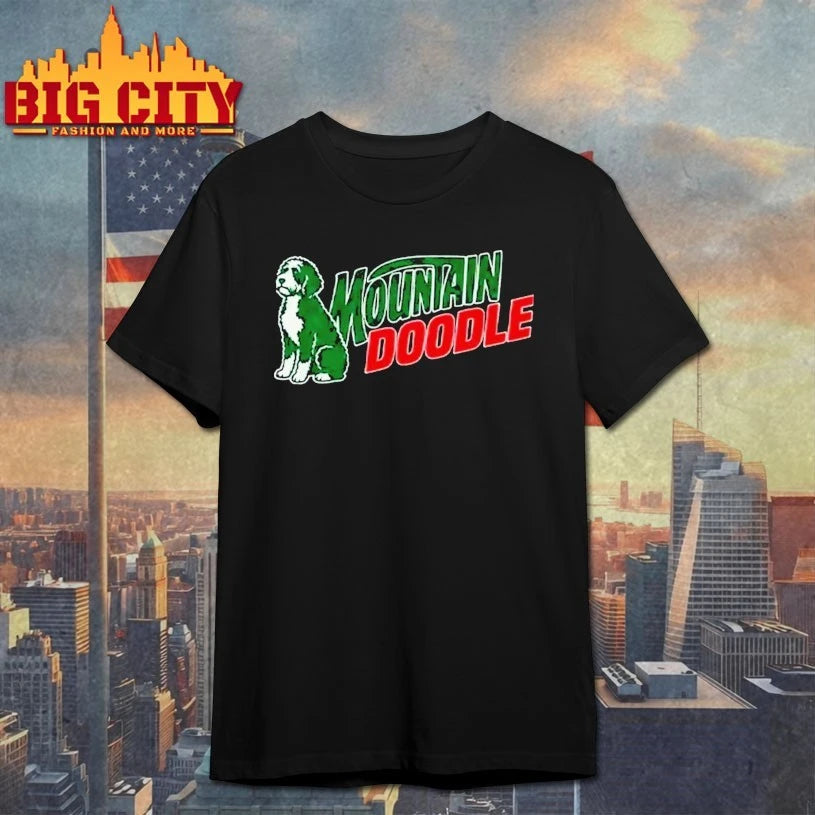 Official Dog Mountain Doodle Mountain Dew T-shirt