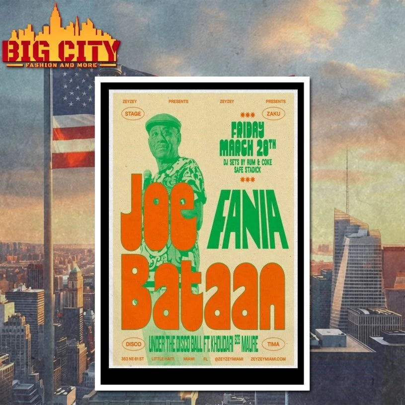 Official Joe Bataan At Mar 20 2026 Poster T-shirt