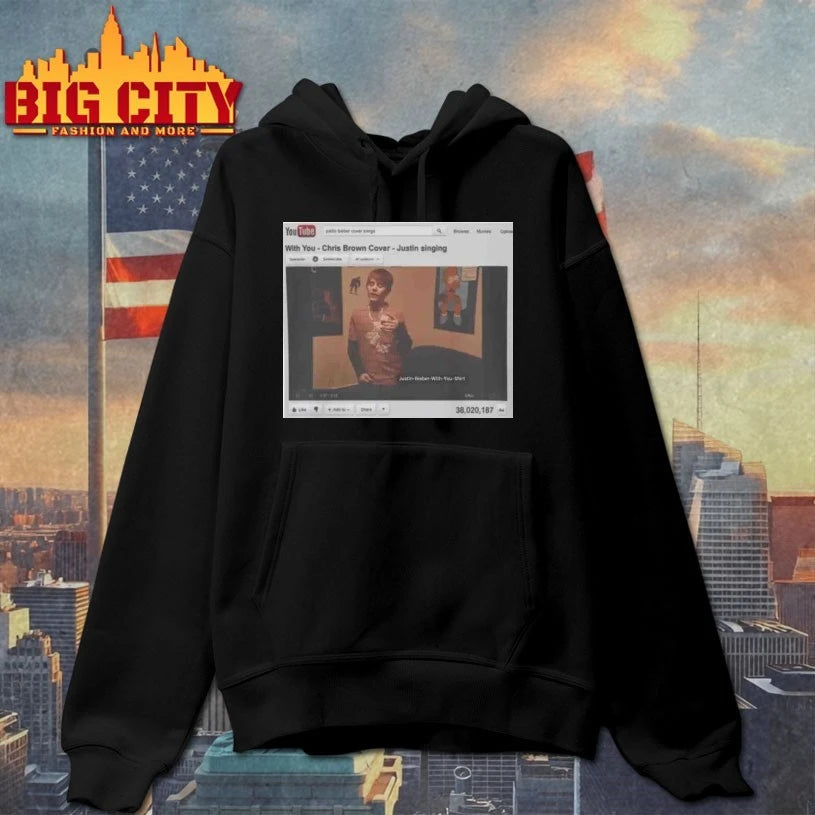 Official Justin Bieber With You Iconic Pop Style T-shirt