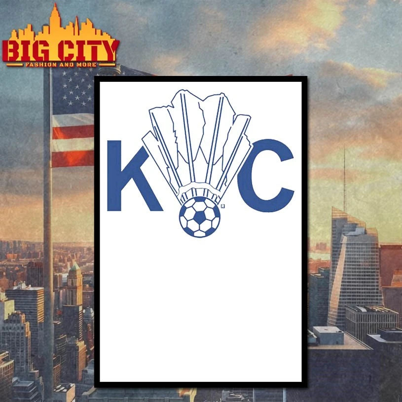 Official KC Soccer Shuttlecock logo T-shirt