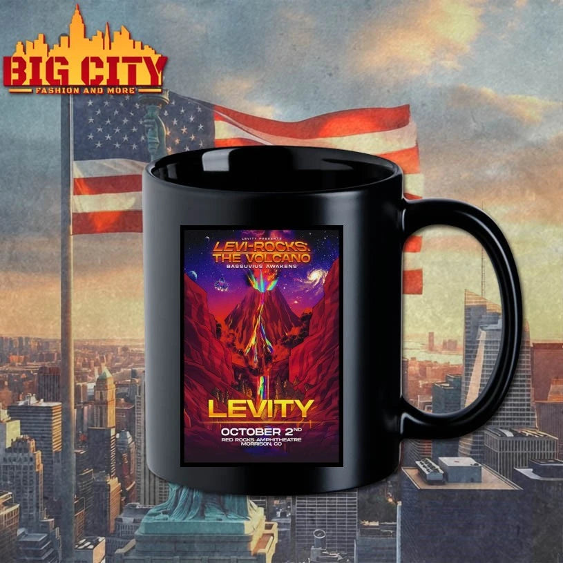 Official Levity Oct 2 2026 Red Rocks Amphitheatre In Morrison CO Poster T-shirt