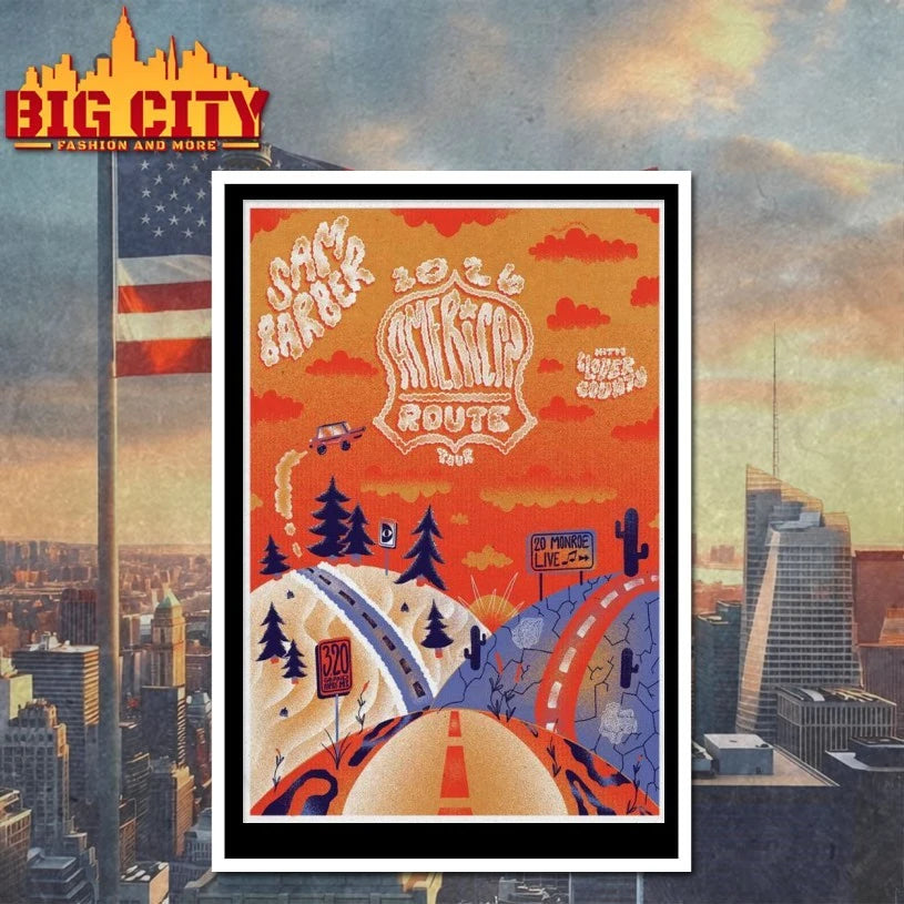 Official Mar 20 2026 Sam Barber Grand Rapids, Michigan Poster T-shirt