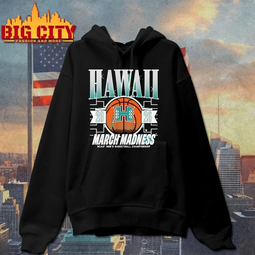 Official March Madness Hawaii Rainbow Warriors 2026 NCAA men’s basketball championship T-shirt