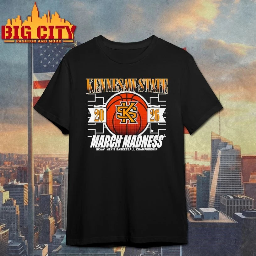 Official March Madness Kennesaw State Owls 2026 NCAA men’s basketball championship T-shirt