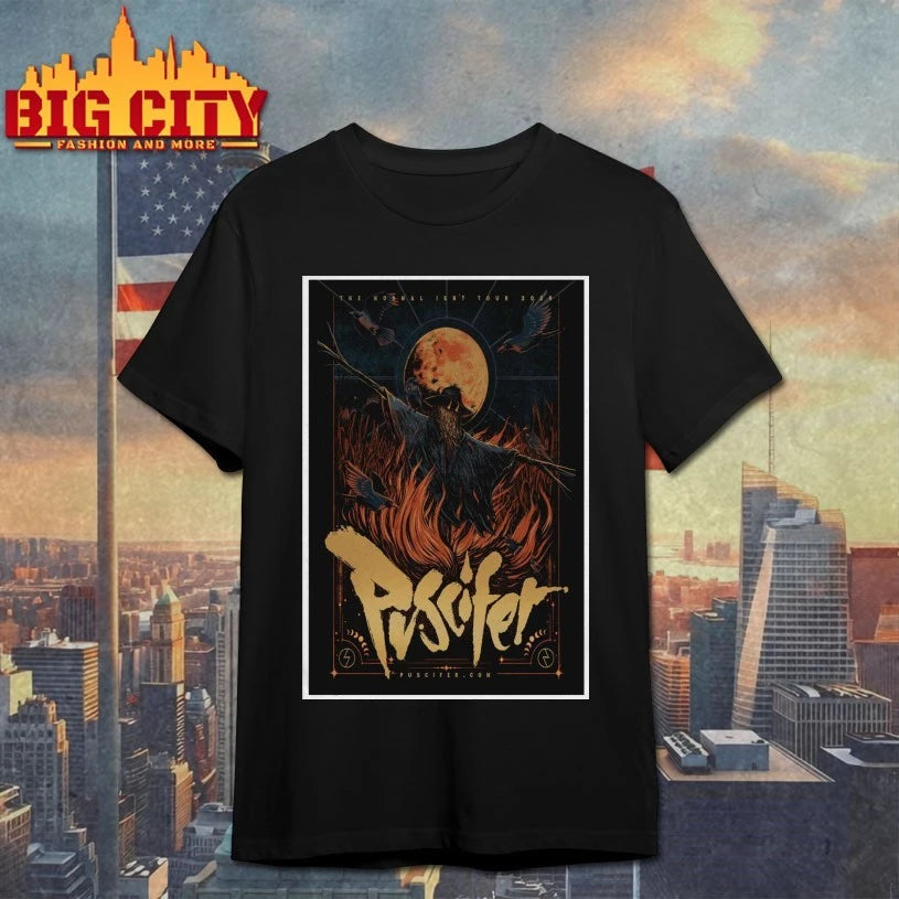 Official New Puscifer 2026 The Normal Isn’t Tour Poster T-shirt