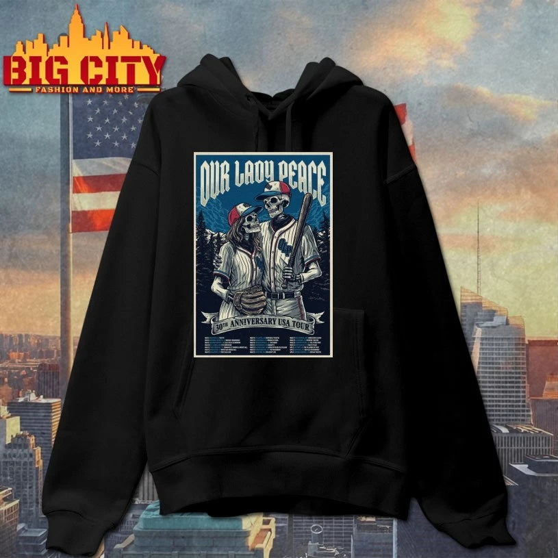 Official Our Lady Peace Tour 2026 March + April 2026 Poster T-shirt