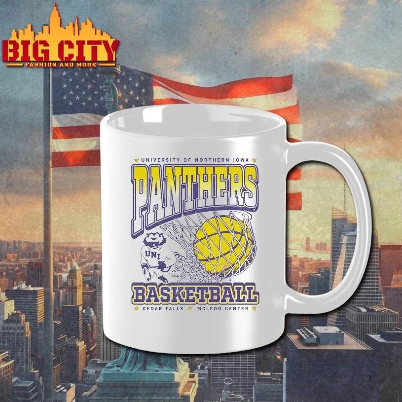 Official Panthers Basketball Cedar fall Mcleod center T-shirt