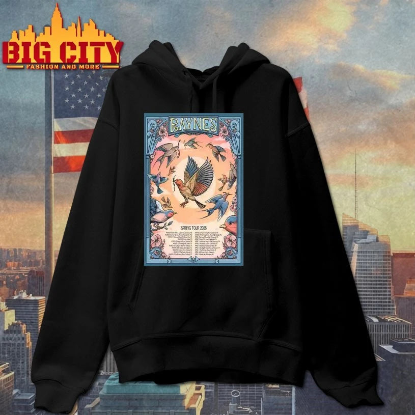 Official Raynes Spring Tour 26 Poster T-shirt