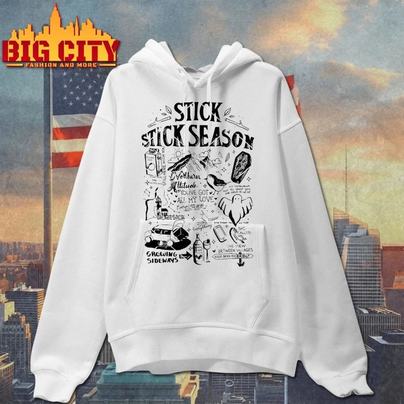 Official Stick Stick Season Northern Attitude T-Shirt