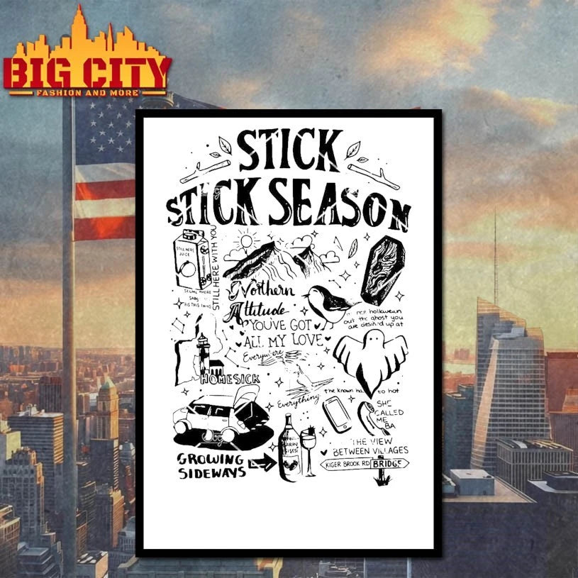 Official Stick Stick Season Northern Attitude T-Shirt