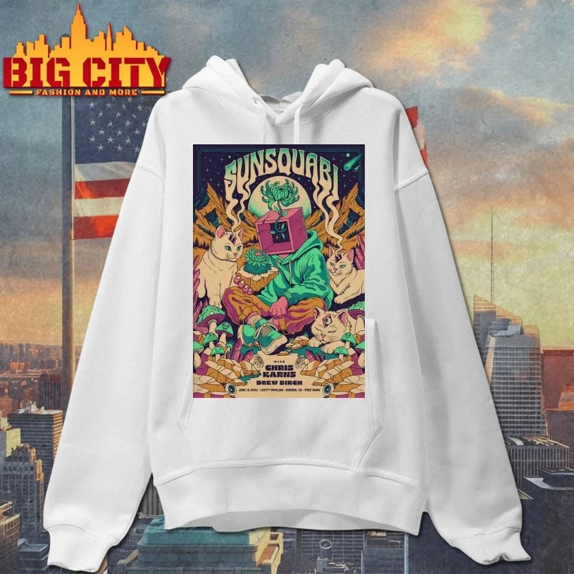 Official Sunsquabi Denver CO On June 13 2026 Poster T-shirt