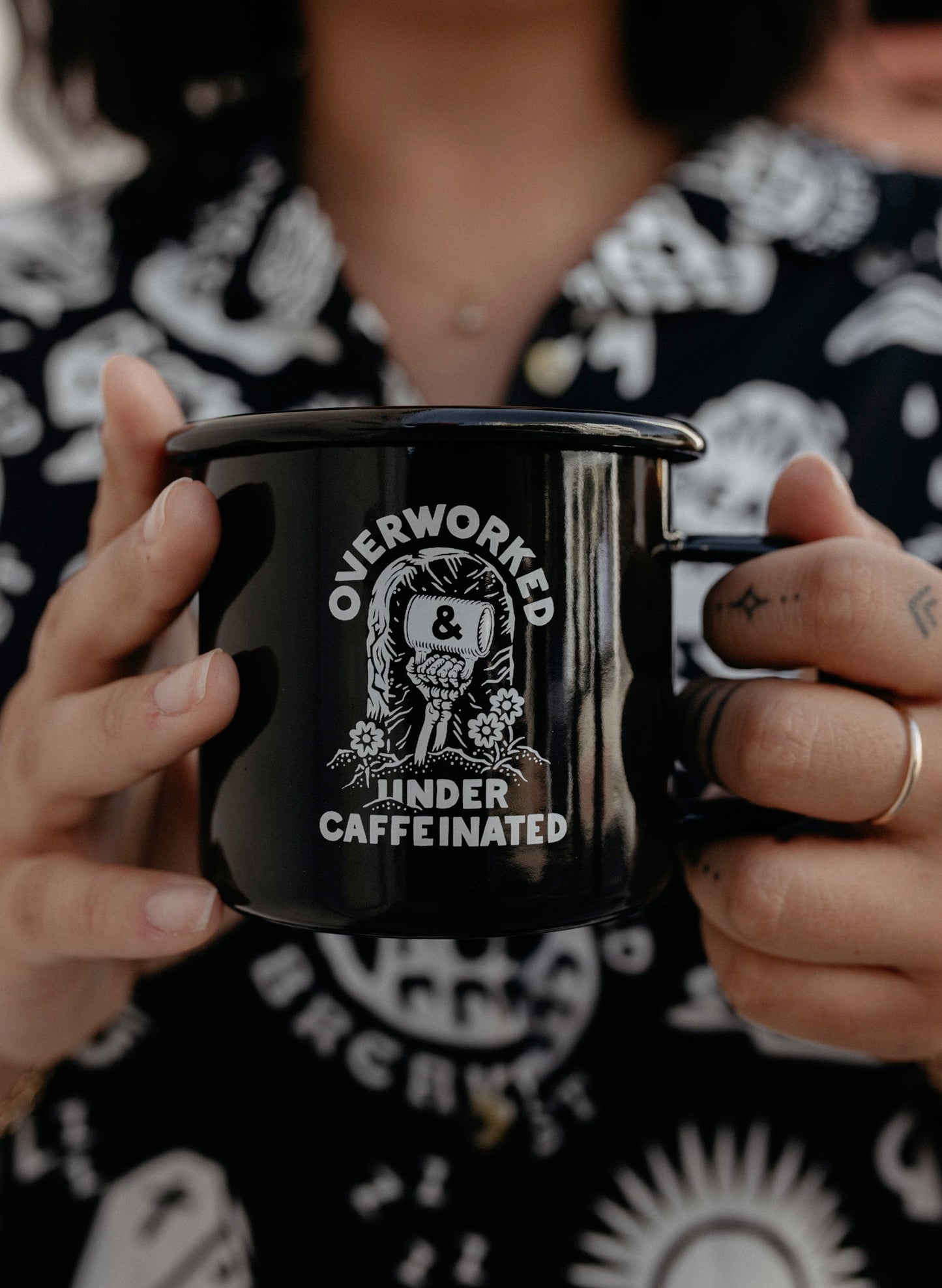 Overworked Under Caffeinated Mug