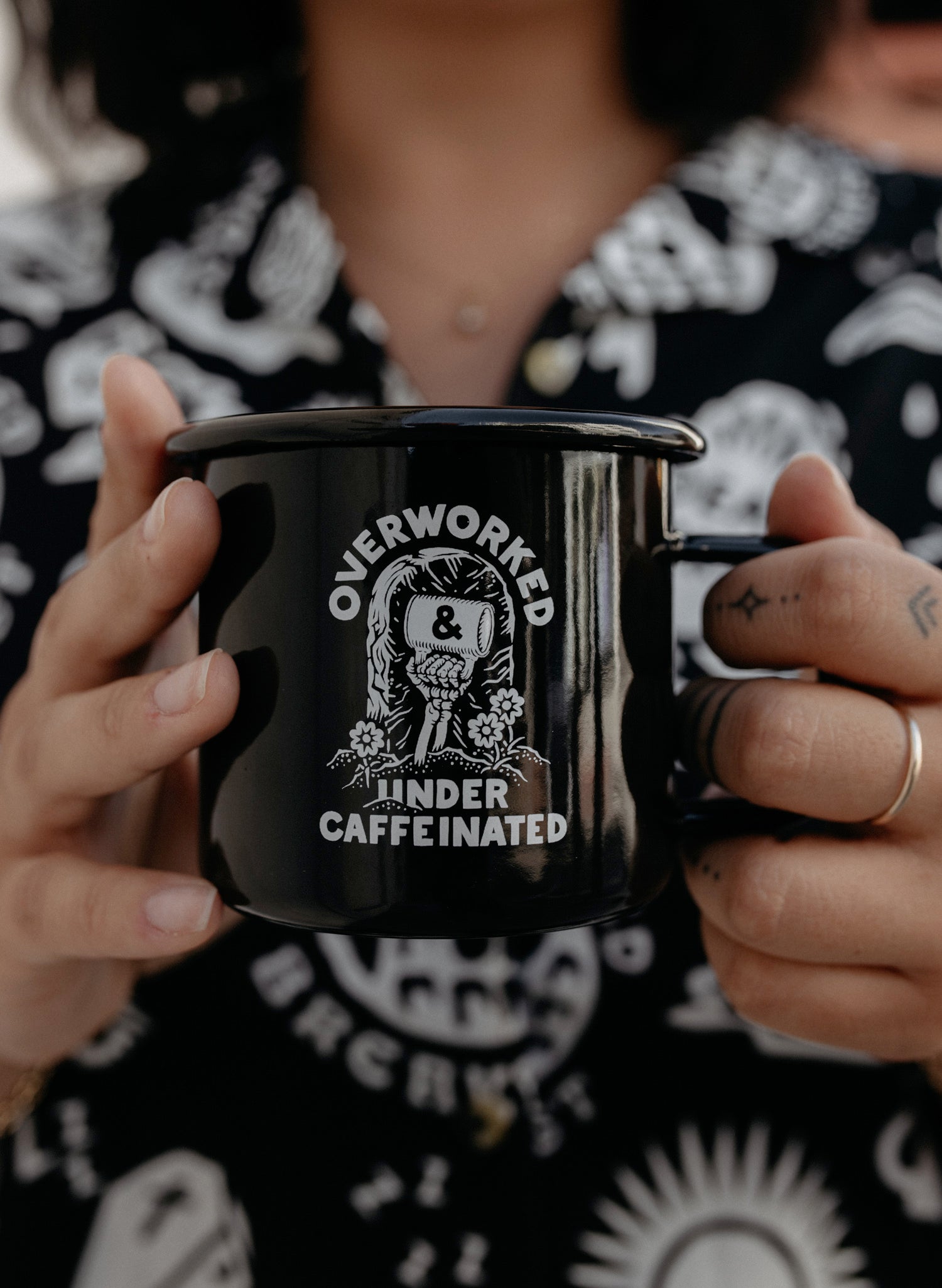 Overworked Under Caffeinated Mug