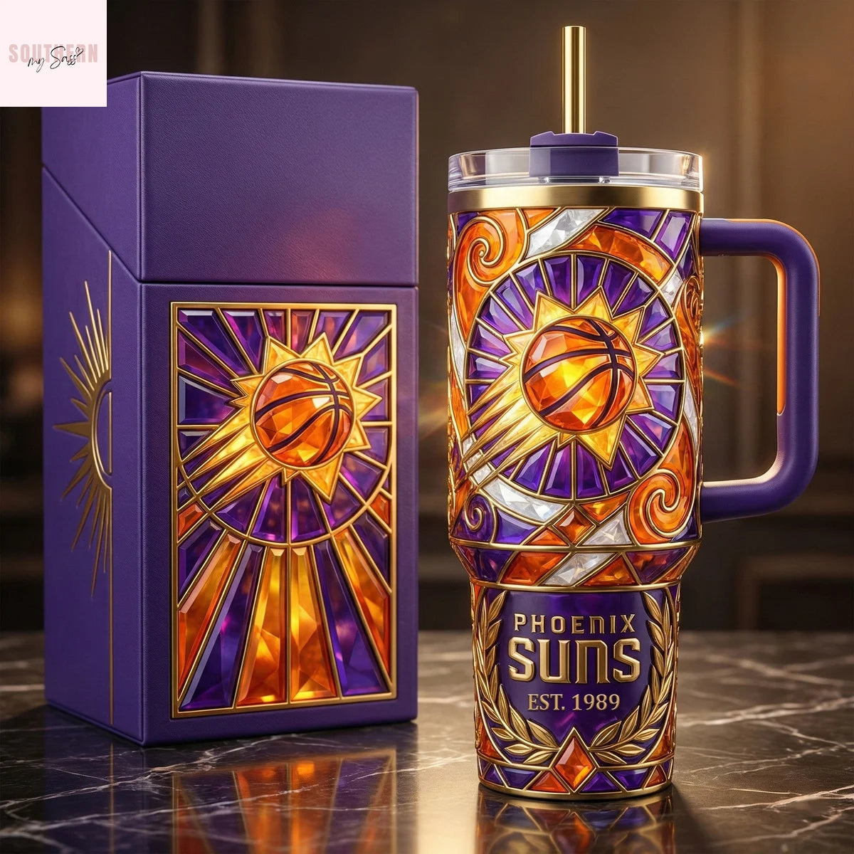 Phoenix Suns Est 1989 Tumbler