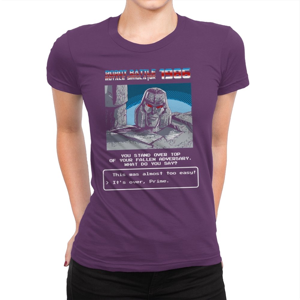 Robot Battle Royale Simulator 1986 Exclusive