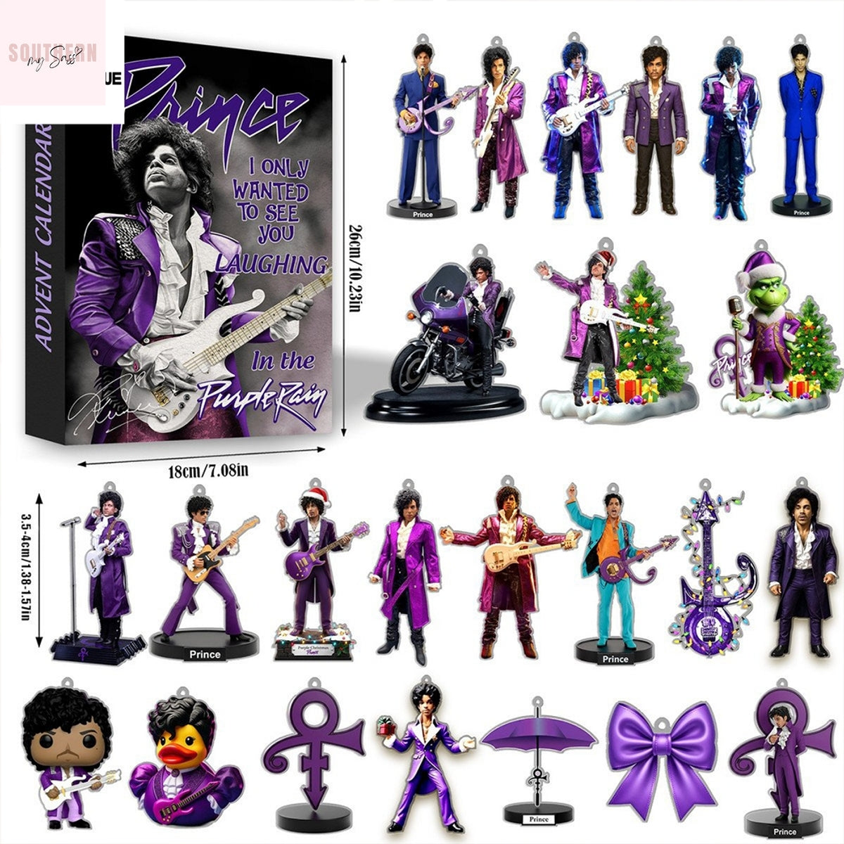 Purple Rain Prince Advent Calendar 2025