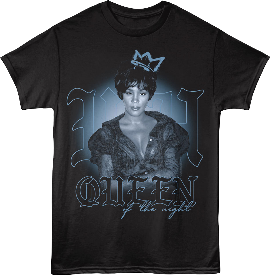 Queen of the Night Whitney Houston T-Shirt