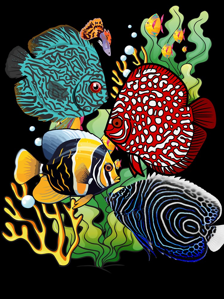 I adore these fish T-Shirt by RJTees