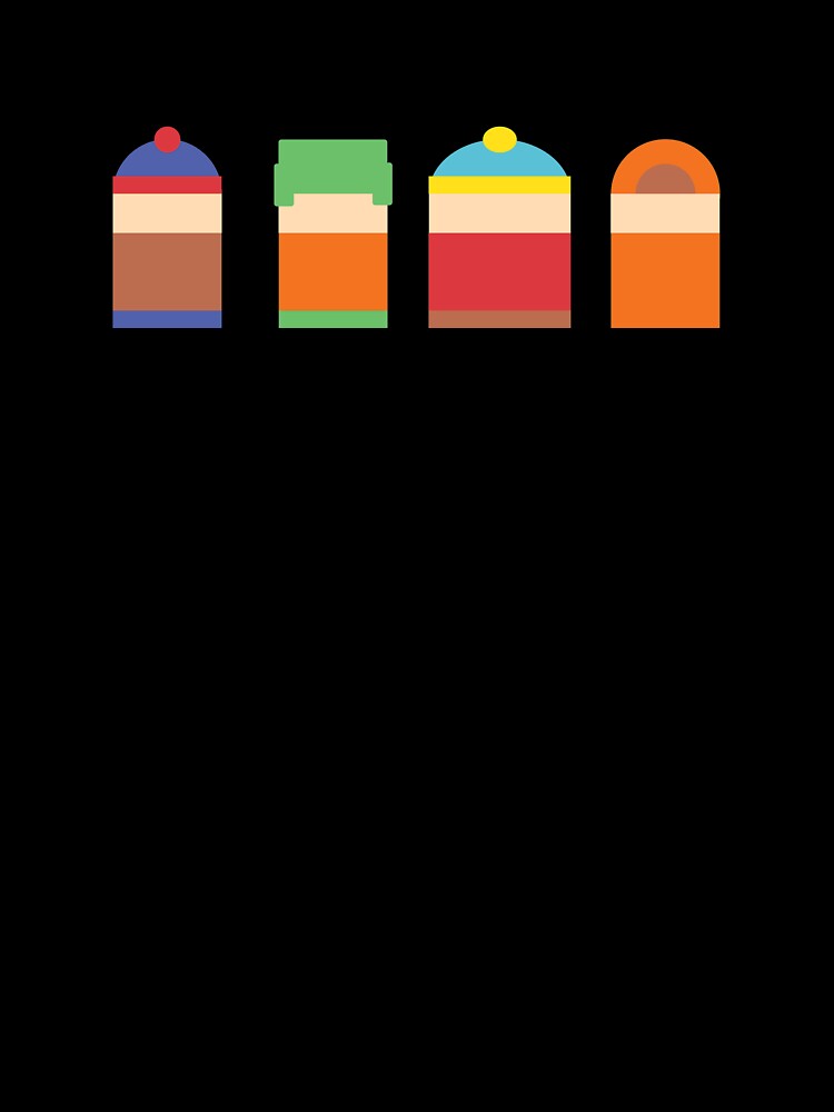 Minimalist South Park by Chrisjamesevans