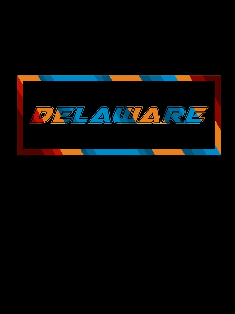 Delaware T-Shirt for Men and Women by AllStarMerch