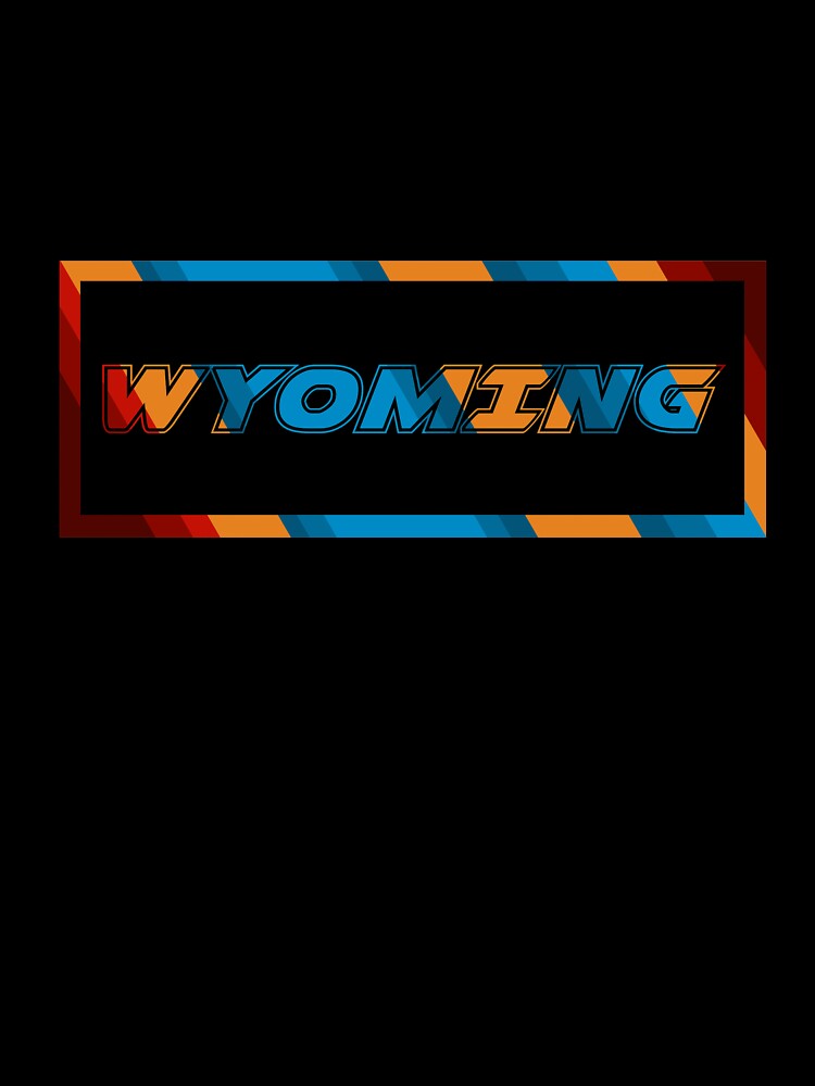Wyoming T-Shirt for Men and Women by AllStarMerch