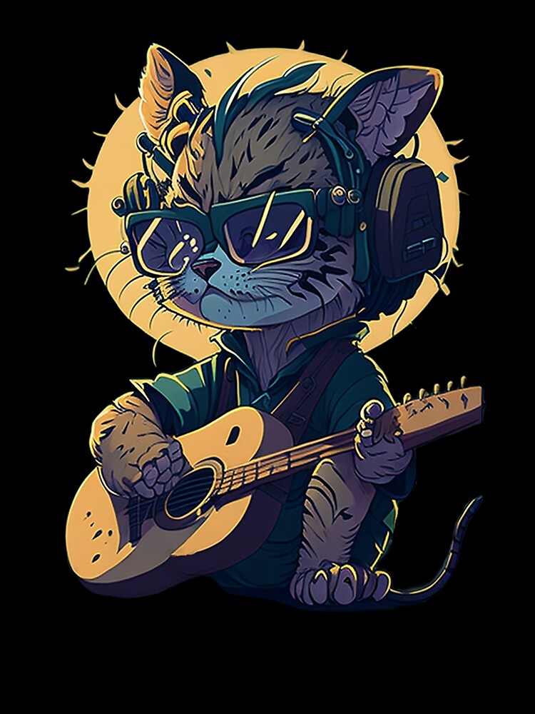 Guitar Cat by 3rd Eye Perceptions