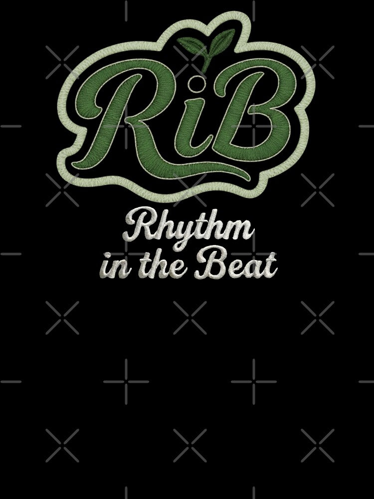 Organic RiB Faux-Embroidered Urban Forest Logo by Rib-Brand