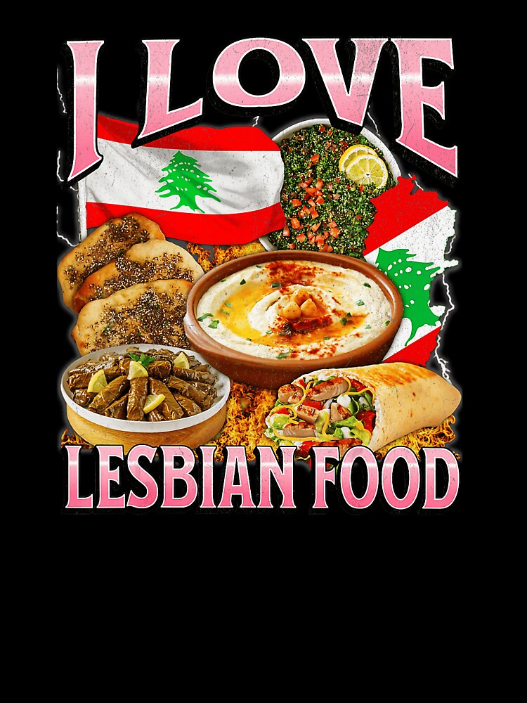 I Love Lebanese Food Funny Middle Eastern Food Meme by tadmercado