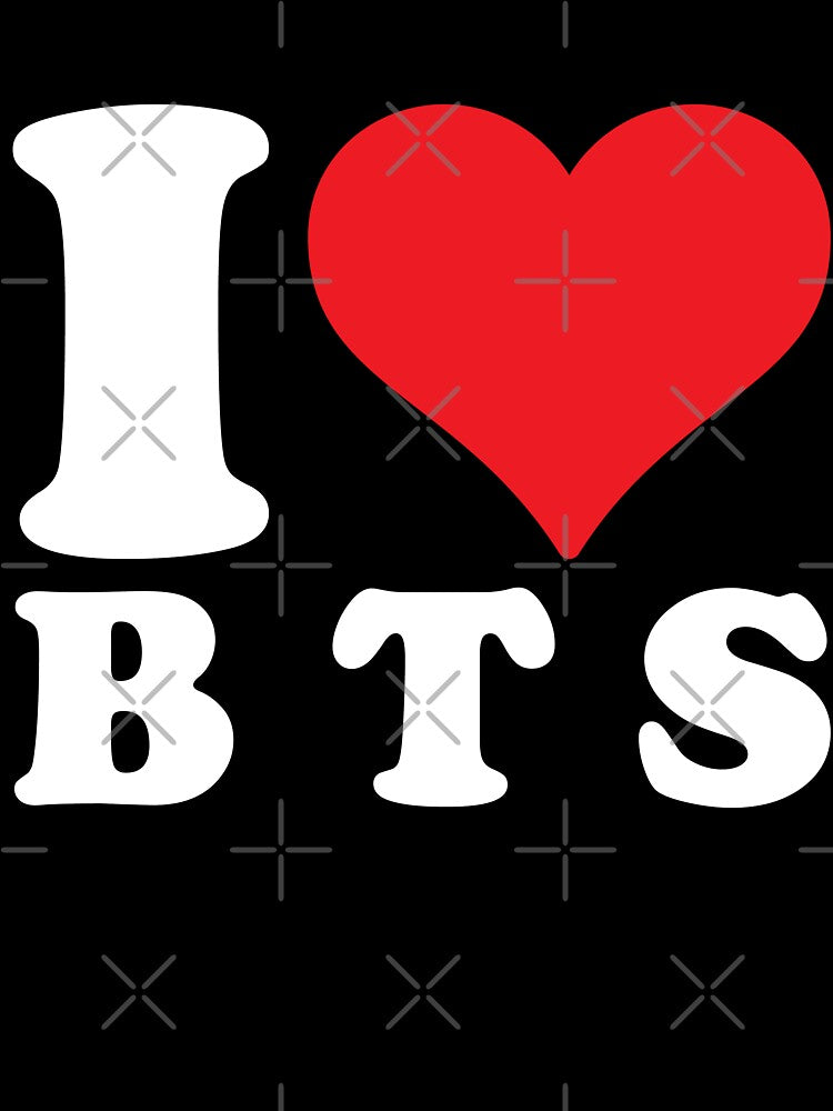 I Love BTS by PaintedPixels01