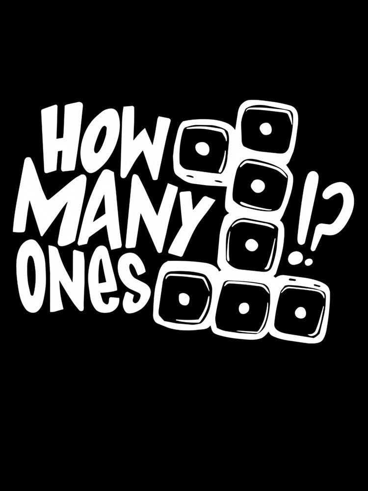 How Many Ones White by ball-merch1903