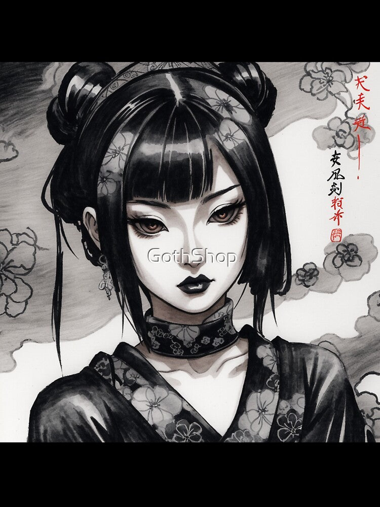 Japanese Goth Girl 2 by GothShop