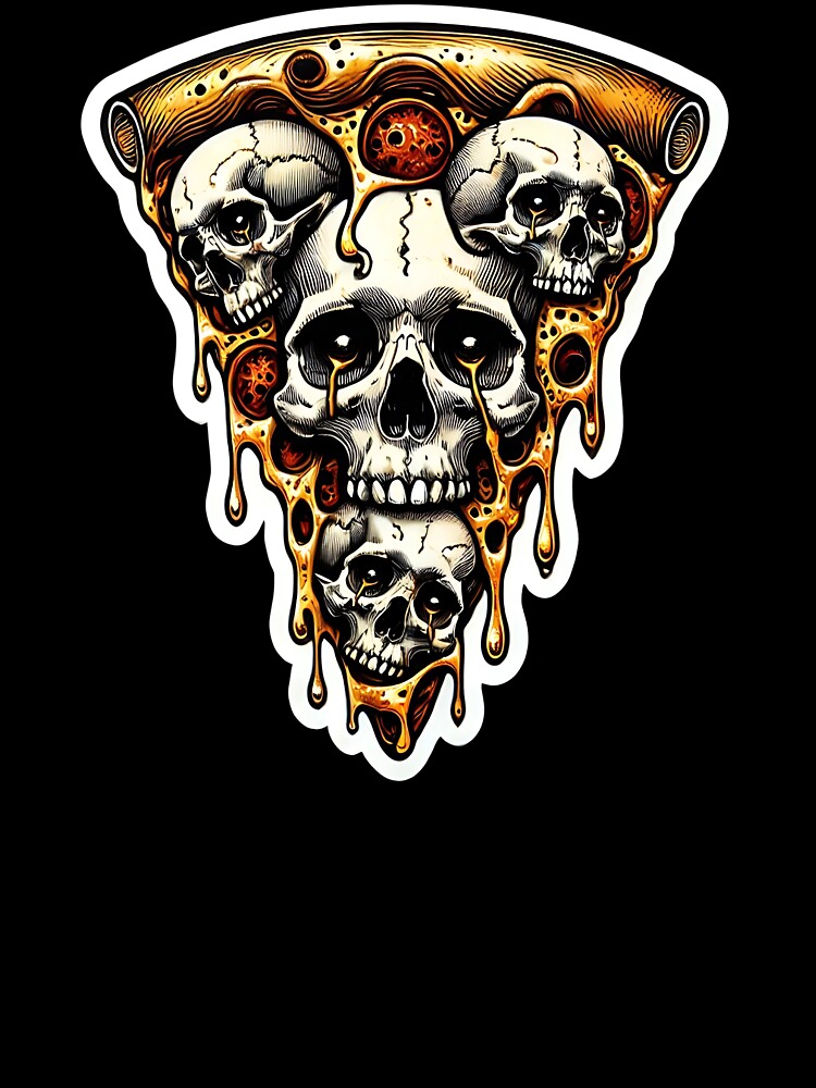 Pizza Skull by JohnnyP-Store