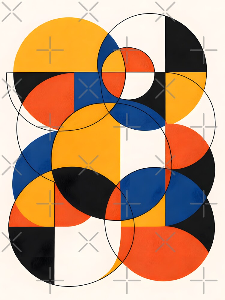 Modern Geometric Harmony Nr 2 by blankTeeShirt