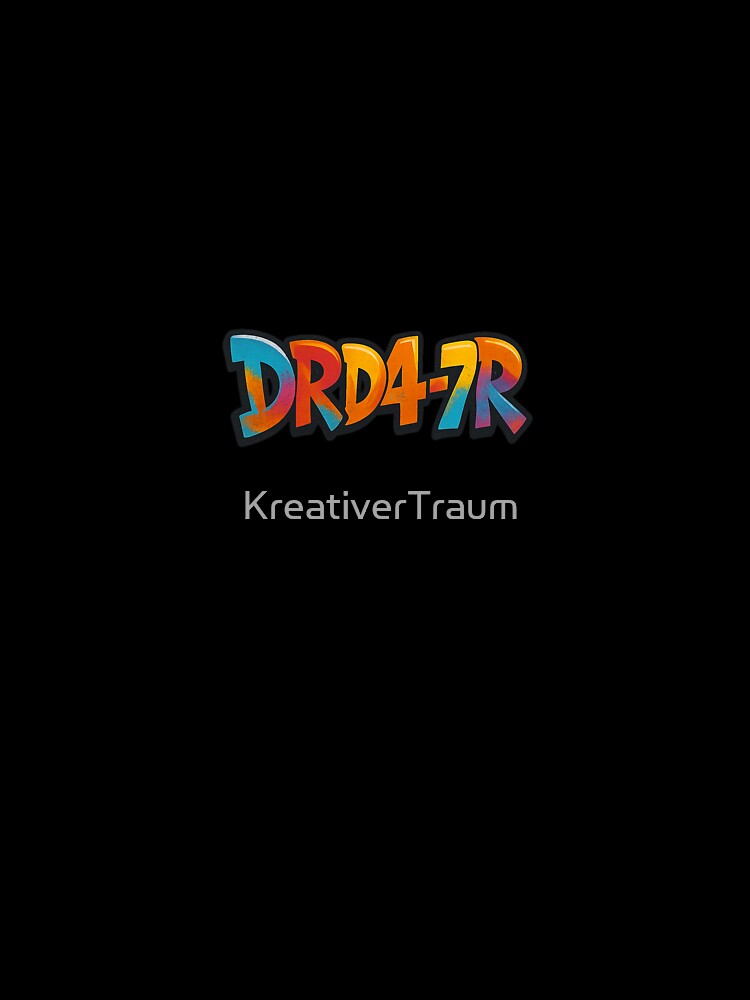 DRD4-7R – The Explorer Gene | Graffiti-Style Motif by KreativerTraum