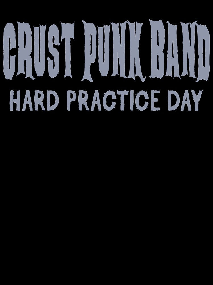 Crust Punk Band – Hard Practice Day by MOCOPOCO