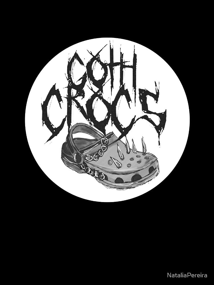 Goth Crocs by NataliaPereira