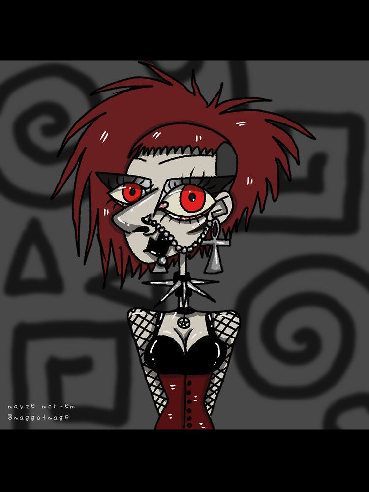 goth grrrl by mayze mortem