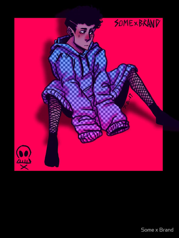boy + oversized hoodie by Some x Brand