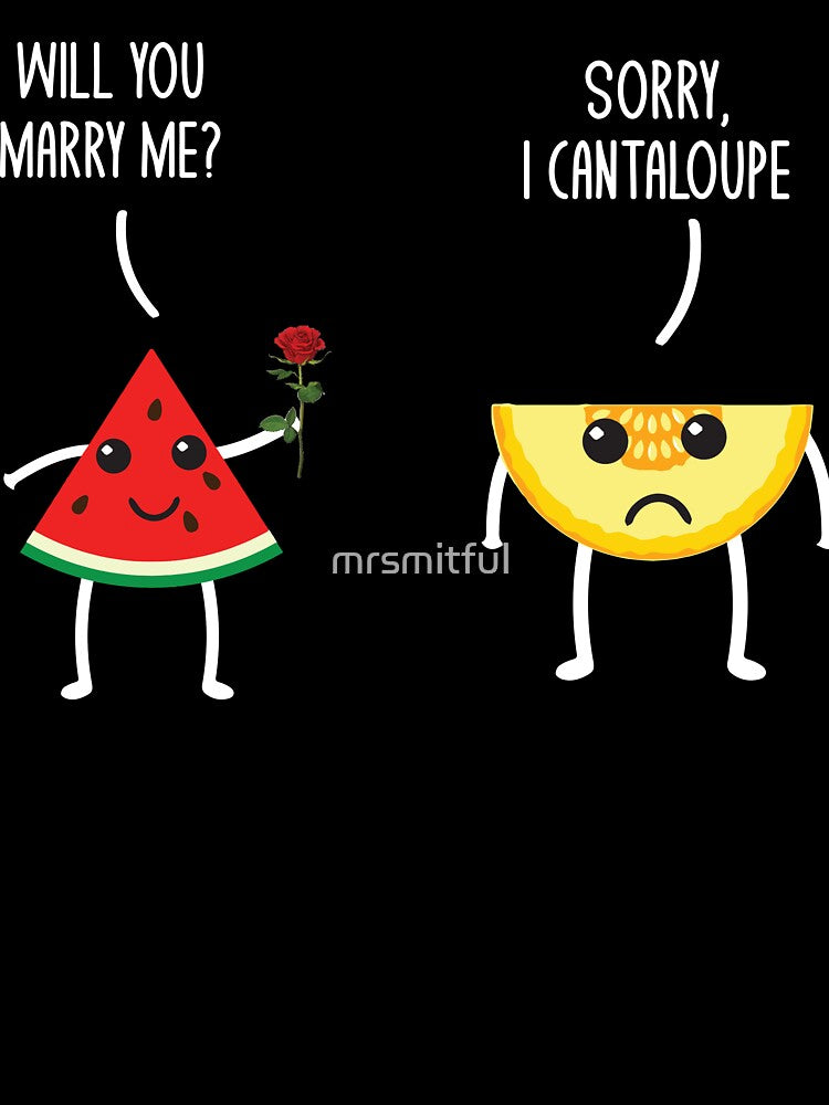 Funny Watermelon Cantaloupe Pun Jokes Humor by mrsmitful