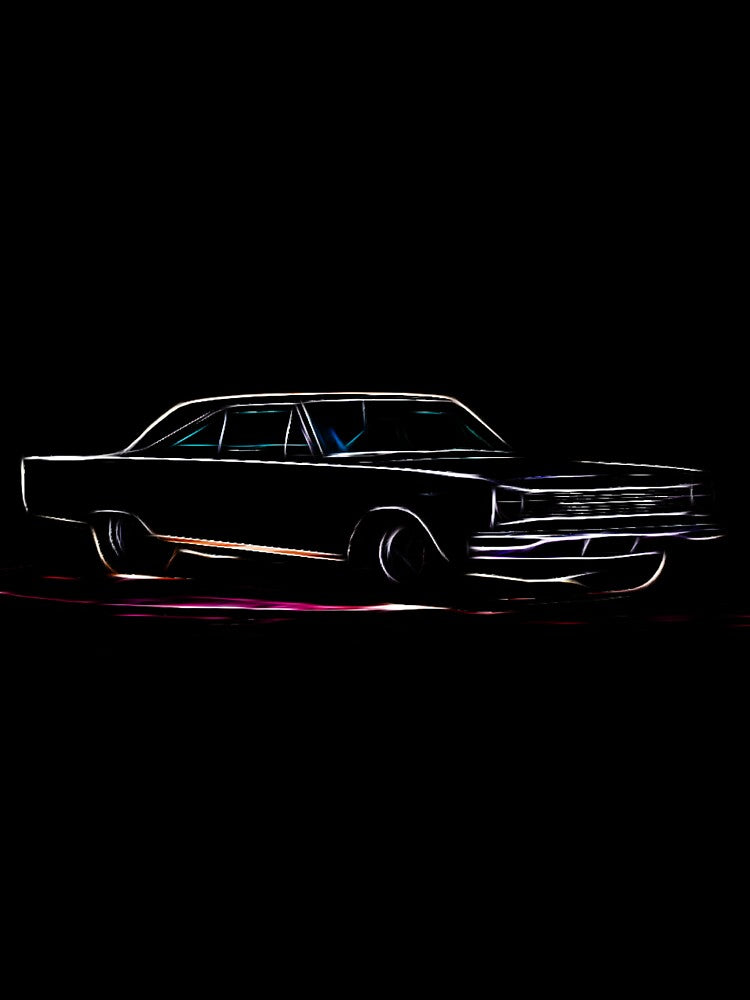 1966 Plymouth Satellite Neon Design by test26
