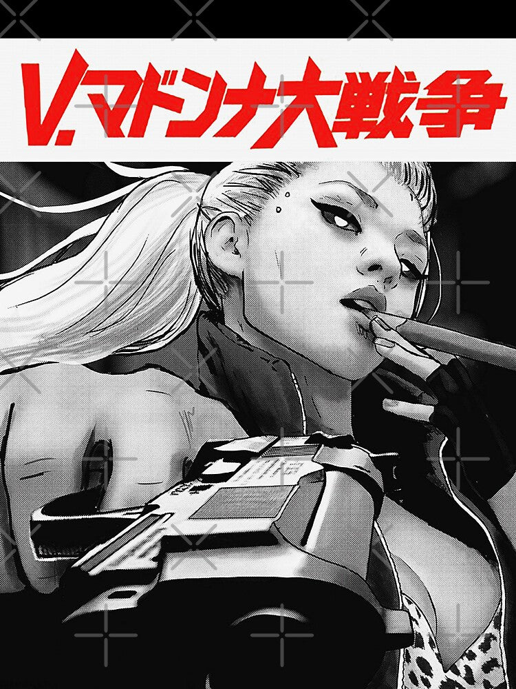 Yakuza Japanese Cyberpunk Girl Vaporwave Urban Style by OWLvision33