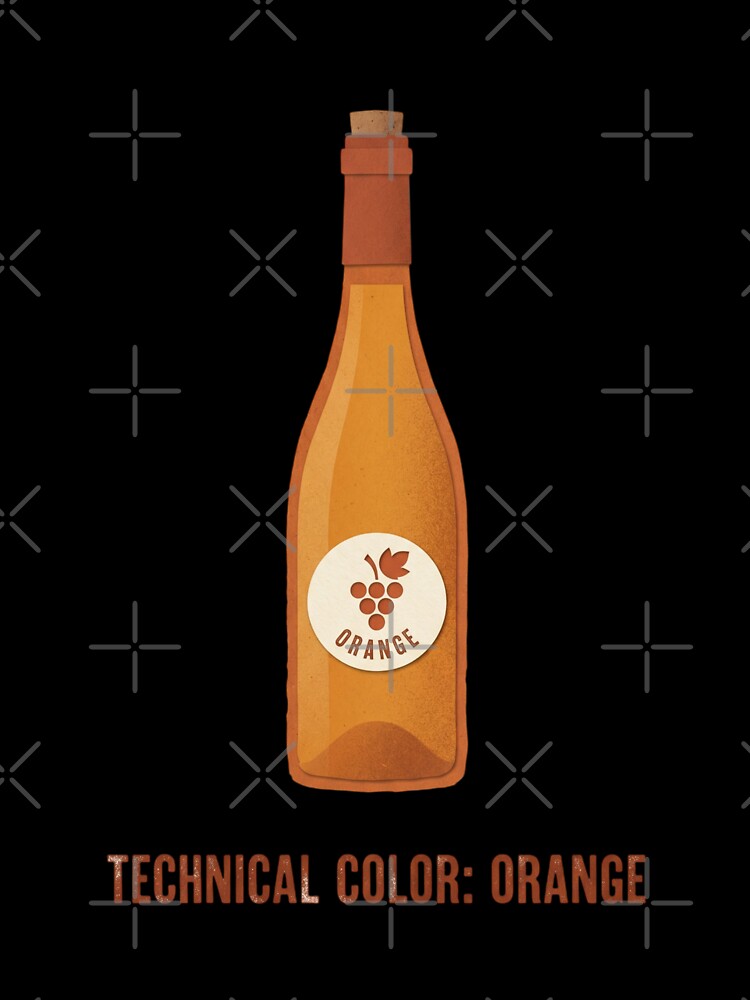 Technical Color Orange Wine Minimalist Aesthetic by JaphstarCreatives