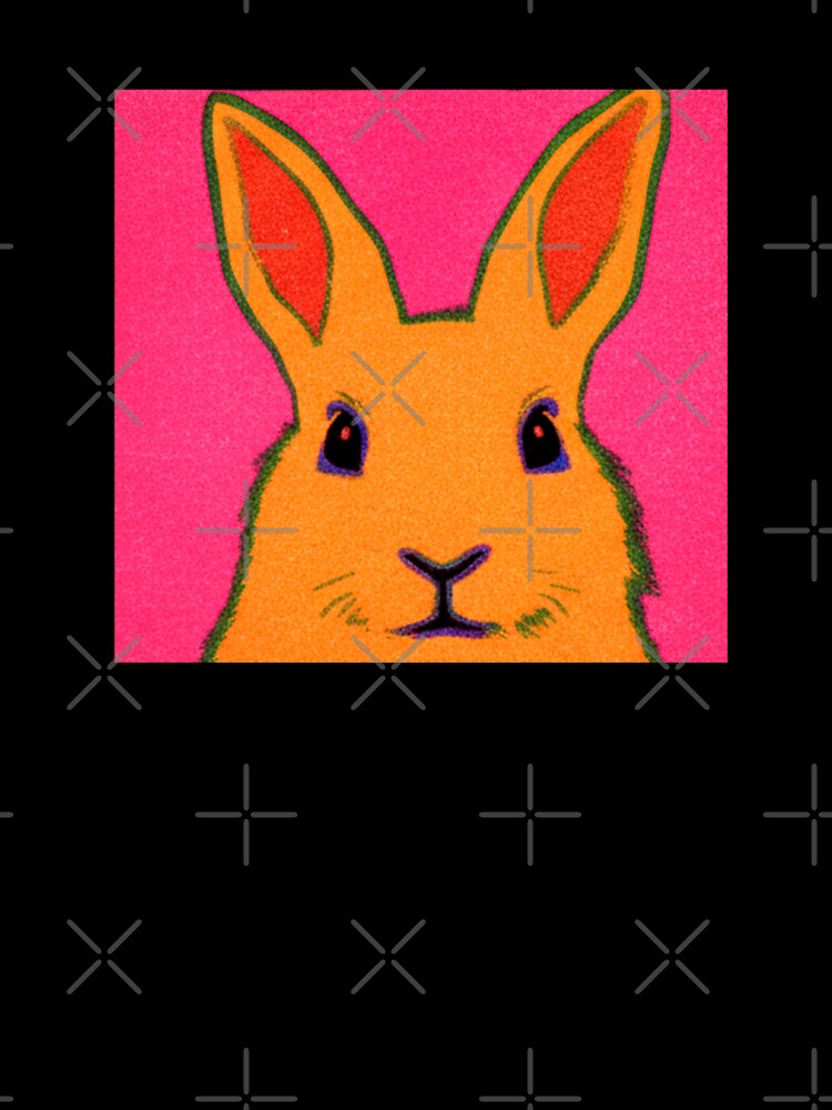 Retro Pop Art Bunny Easter Rabbit by PhokaPhokich